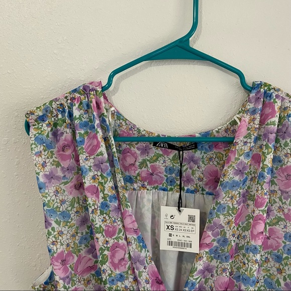 Zara floral bodysuit NWT - Picture 3 of 6